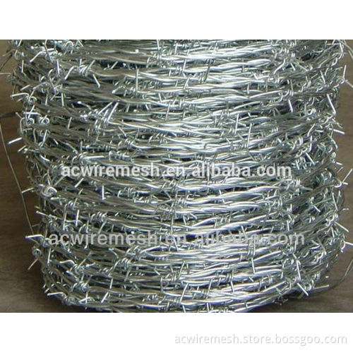 galvanized barbed wire price